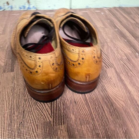 Grenson Dylan Wing Tip Oxford Brogue Leather Goodyear Welted Men’s UK 6.5 US 7.5 main image 12